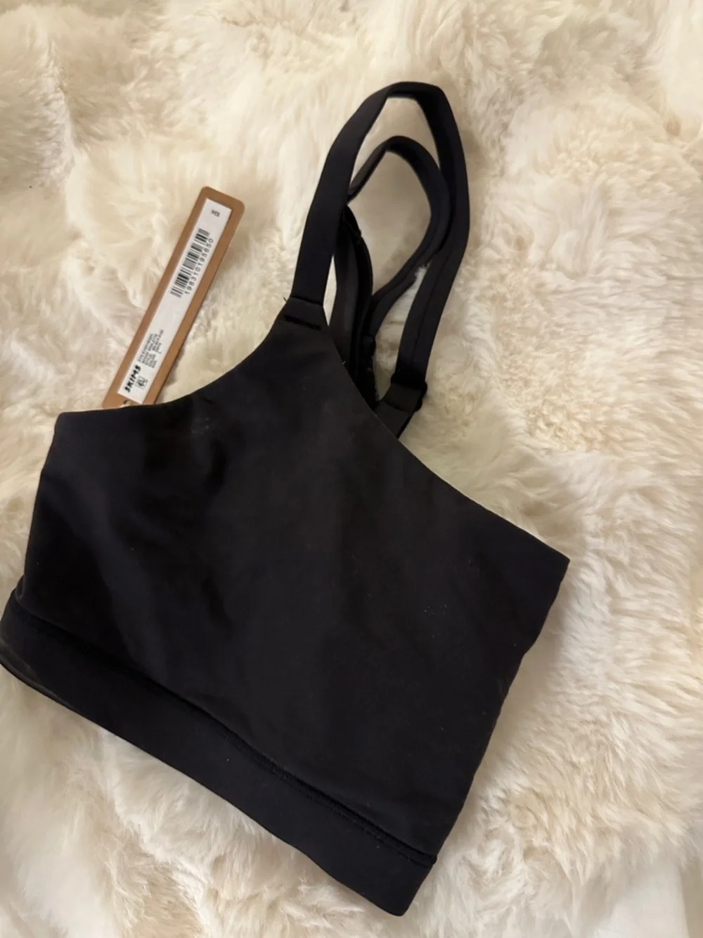 Skims  fits everybody scoop bralette onyx black New Large - Picture 7 of 7